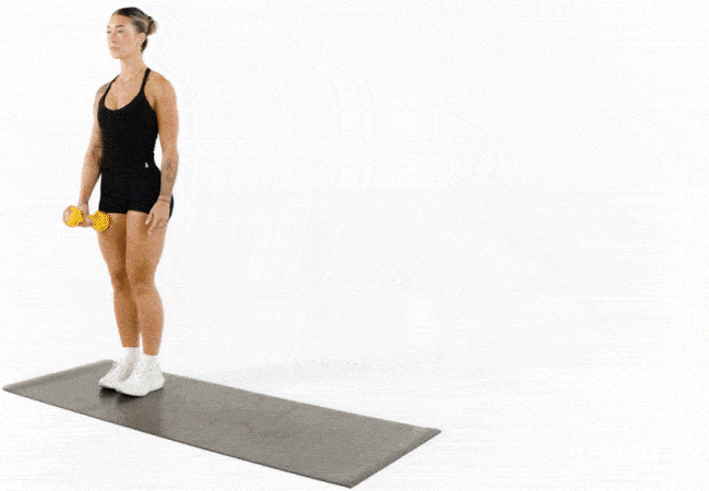 Lateral Lunge to Single Arm Raise